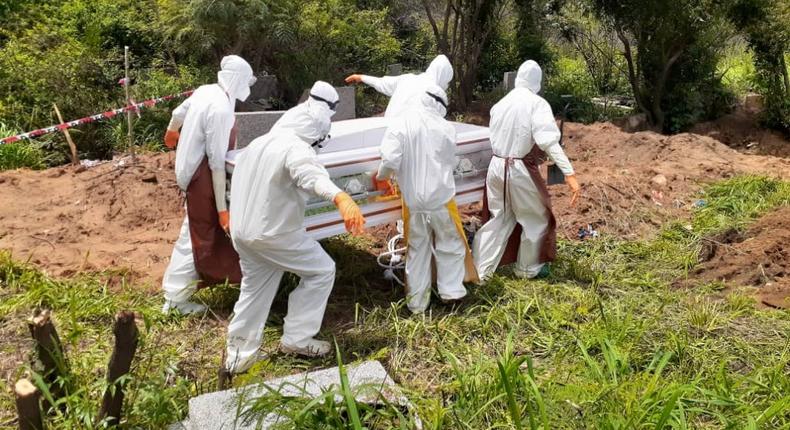 Coronavirus burial team says it’s overwhelmed with dead bodies