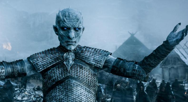 White Walkers in Game of Thrones