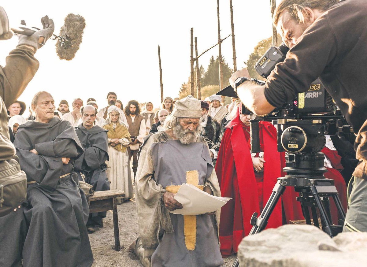 Prace nad filmem „Menocchi. The Heretic” (Menocchi. Heretyk)