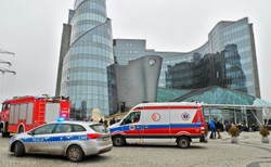 Z powodu pożaru ewakuowano 200 osób z budynku Telewizji Polskiej