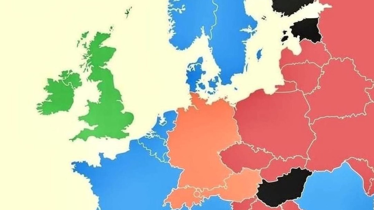 Širi se nova karta Evrope, a Srbija na njoj zašla debelo u crveno