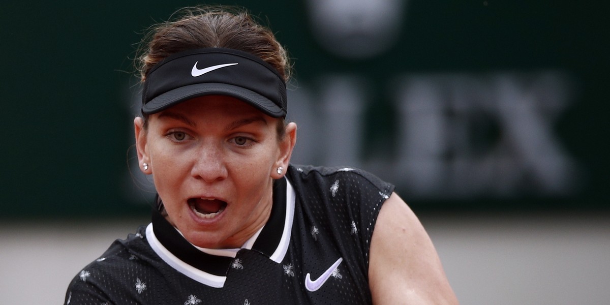 Simona Halep po zwycięstwie nad Magdą Linette - Tenis