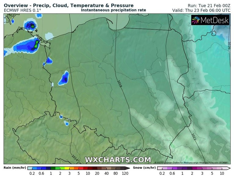 Las nubes se acumularán gradualmente desde el oeste durante la noche.