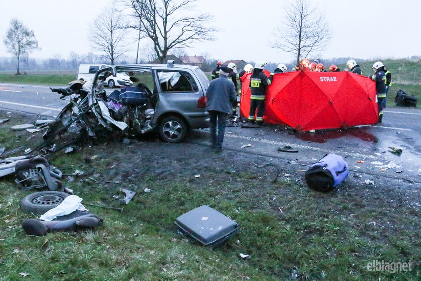 Tragiczny wypadek pod Elblągiem