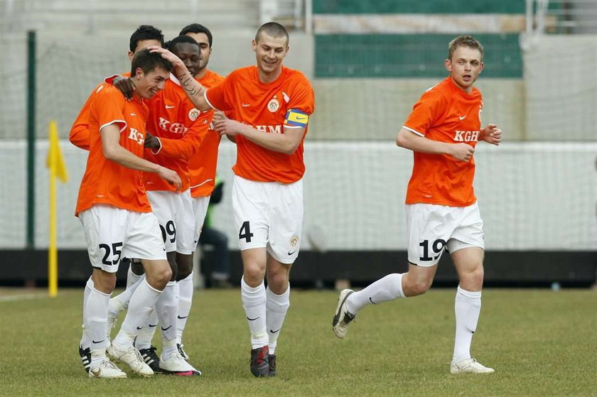 Zagłębie Lubin - Piast Gliwice 1:1 w 18. kolejce ekstraklasy