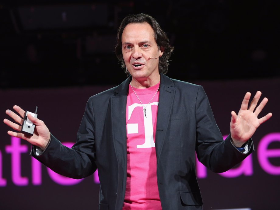 T-Mobile US CEO John Legere.