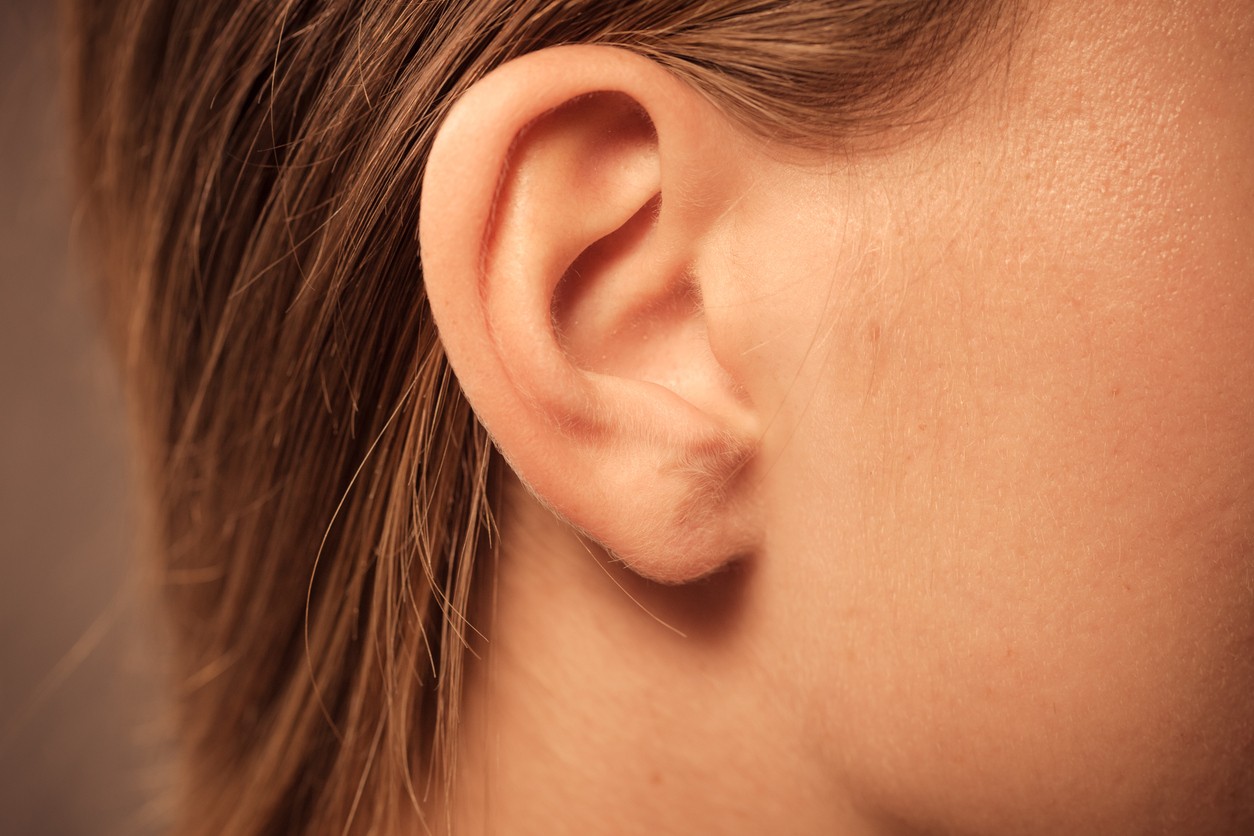 The symptom occurs on the ear lobes. (illustration photo)