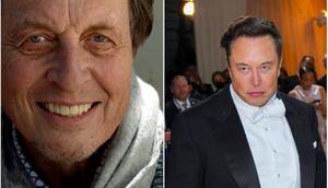 Errol Musk (left), the father of Elon Musk.