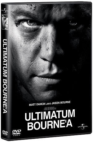 "Ultimatum Bourne’a", okładka DVD