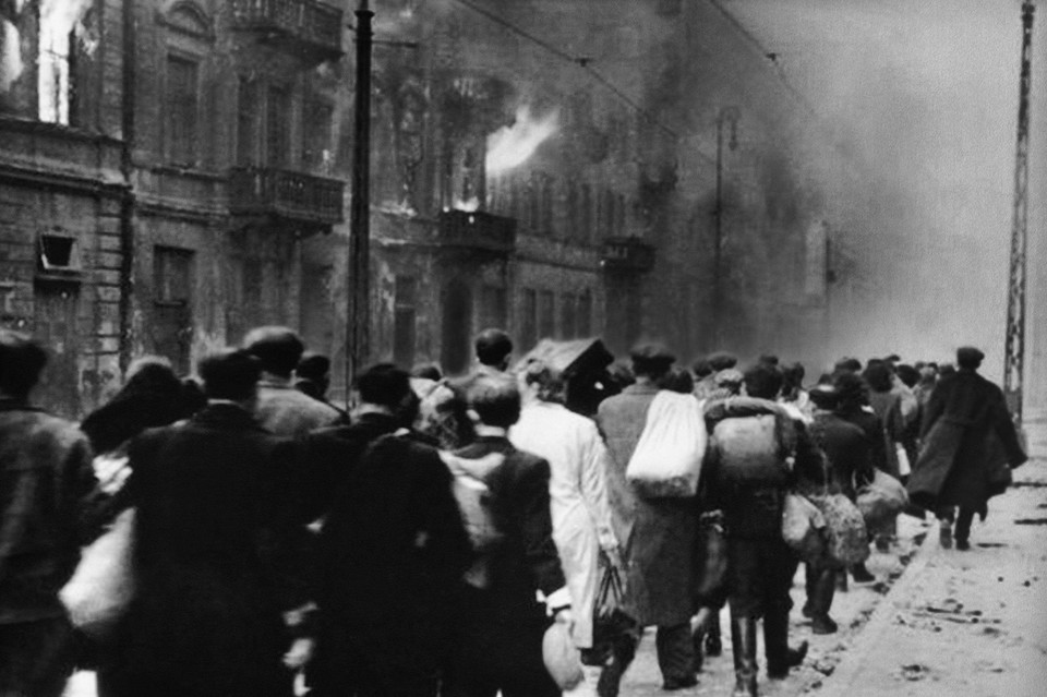 Wybuch powstania w getcie warszawskim 
