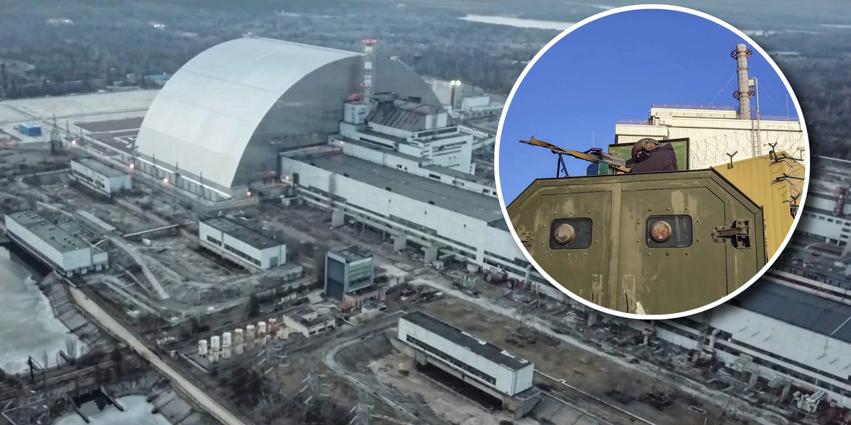 Wojna w Ukrainie. Elektrownia jądrowa w Czarnobylu odcięta od prądu.