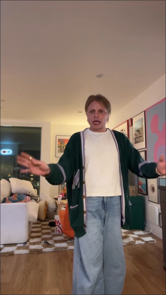 Americká influencerka Gwen McMullen.