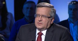 Komorowski o rosyjskiej interwencji w Syrii: Boję się, że to sposób na odwrócenie uwagi od Ukrainy