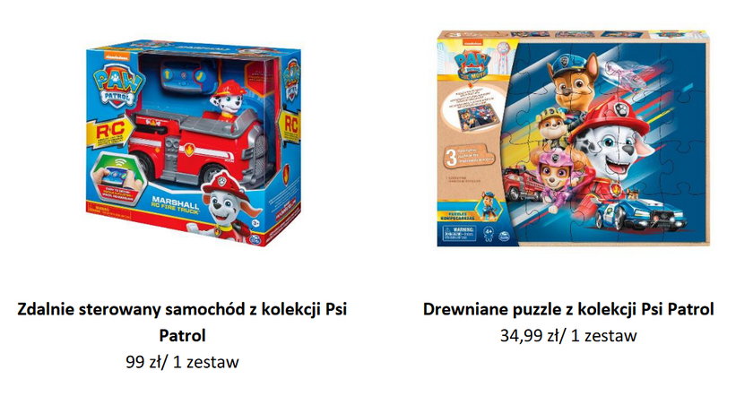 Zabawki w Lidlu od poniedziałku (8.11). Gry, puzzle, Lego i Psi Patrol!