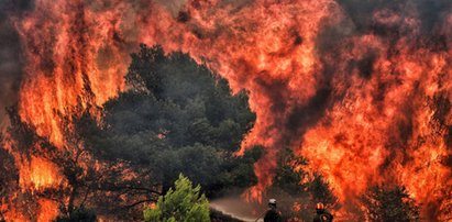 Pożary w Grecji. Prawdopodobnie doszło do podpalenia