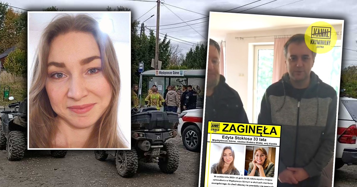 "Proszę, wróć do nas!". Mąż zaginionej Edyty nagrał poruszające wideo