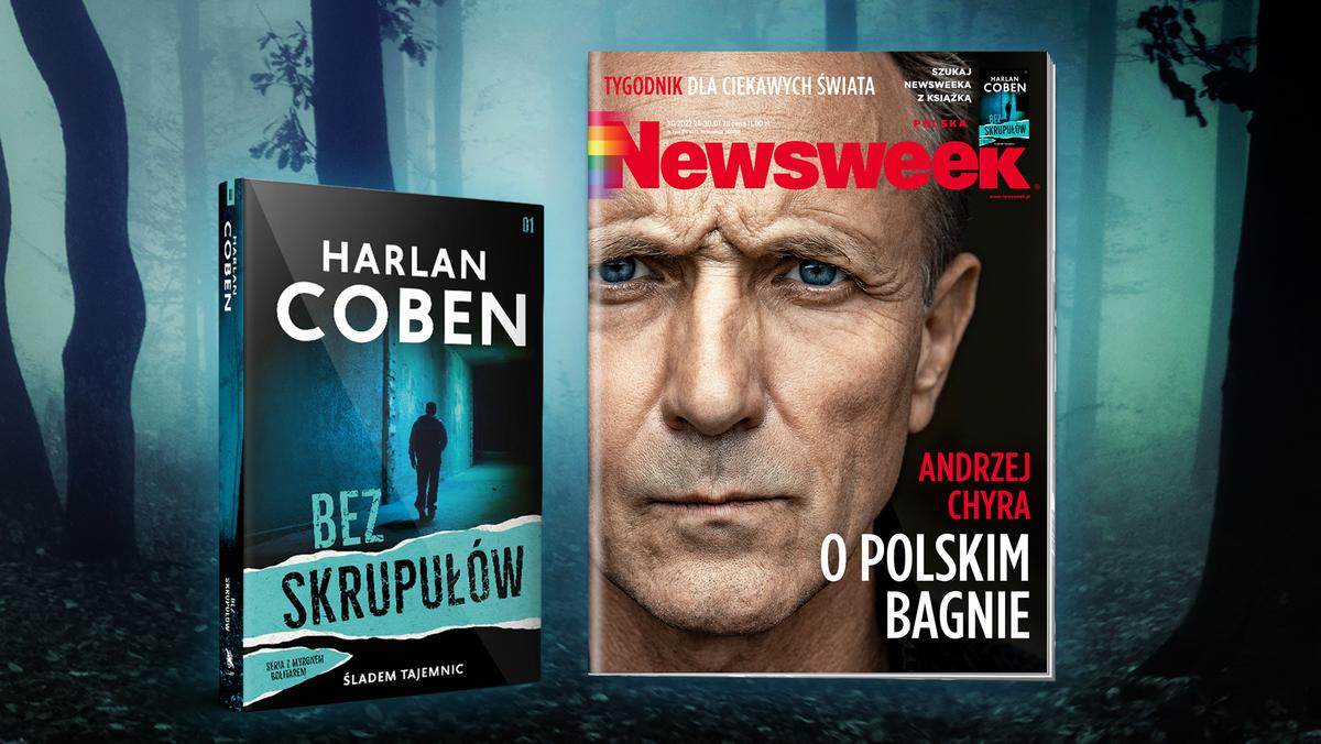 24 lipca Newsweek z książką Harlana Cobana