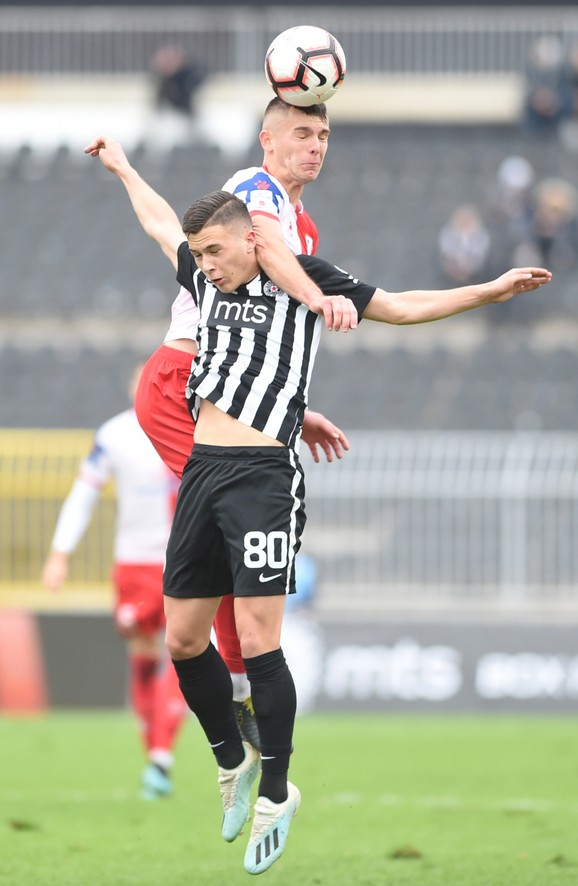 Detalj sa meča Partizan - Vojvodina