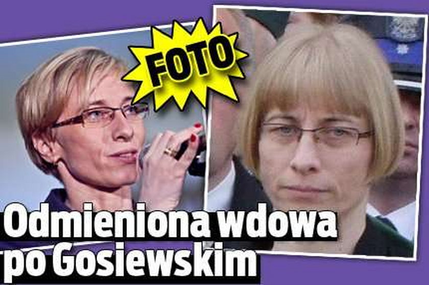 Odmieniona wdowa po Gosiewskim. Foto