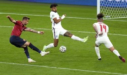 Król strzelców Ekstraklasy zagrał na Euro. Anglicy lepsi od Czechów