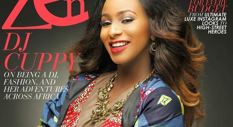 DJ Cuppy for ZEN Magazine September 2015/8th anniversary issue