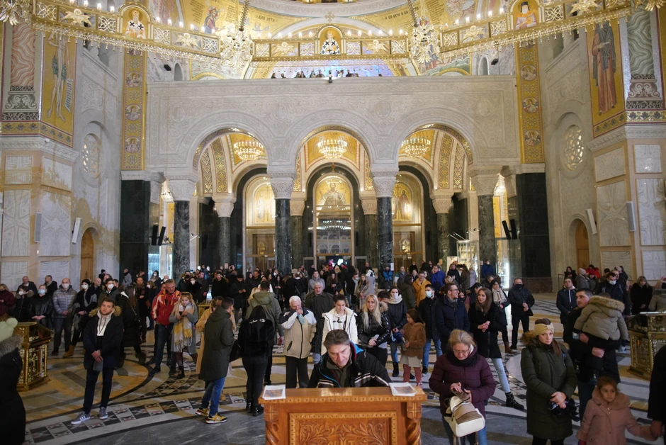 Spska nova godina, Hram Svetog Save u Beogradu, ranije godine