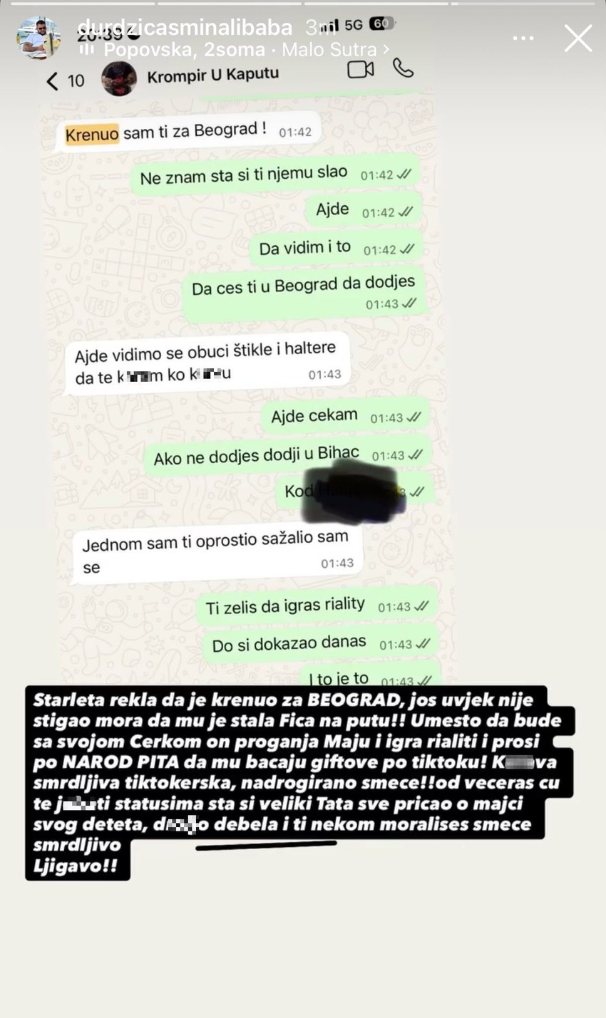 Poruke Asmina i Cara