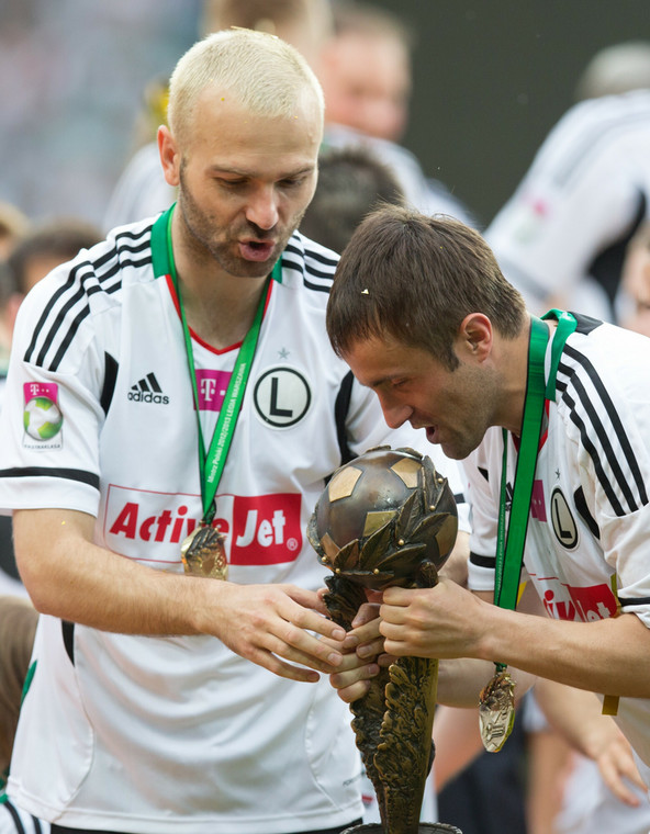  Danijel Ljuboja i Miroslav Radović w 2013 r.