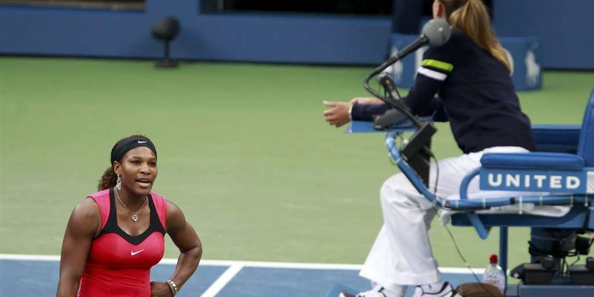 Serena Williams groził sędzinie podczas finału US Open