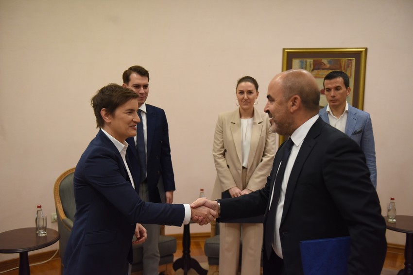 Brnabić je navela da postoji interes Srbije i Kipra za unapređenje i jačanje ekonomskih veza