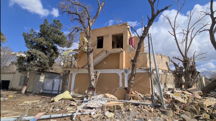 Mesto eksplozije u Kveti, Beludžistan, nakon serije napada militanata 1. februara