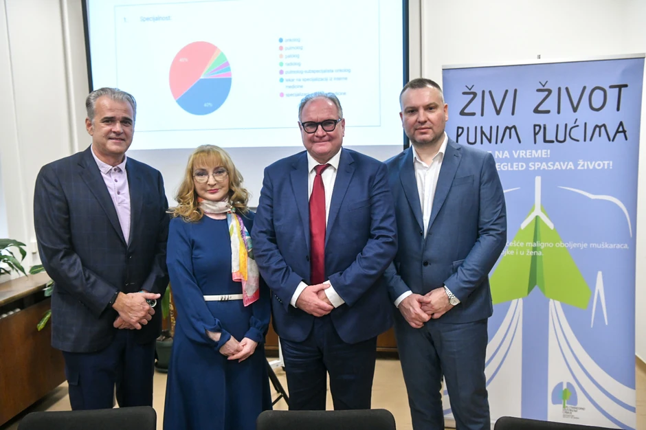 Predstavljanje rezultata ankete sprovedene među lekarima koji u Srbiji svakodnevno leče pacijente sa rakom pluća