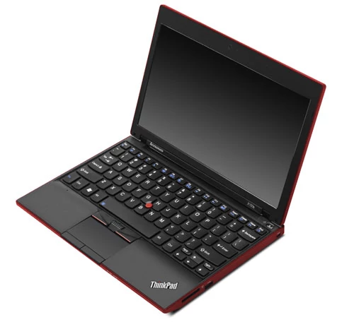 Lenovo ThinkPad X100e dostępny jest w trzech wersjach kolorystycznych - czarnej, czerwonej i białej