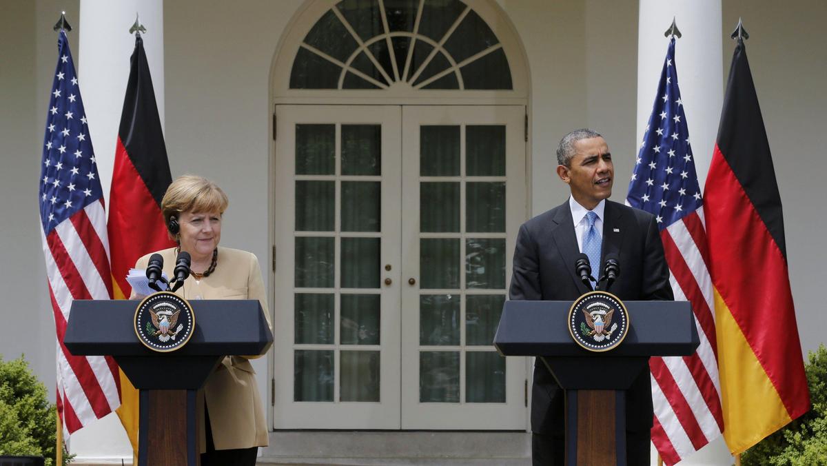 Barack Obama Angela Merkel USA