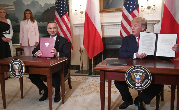 Trump i Duda podpisali deklarację o współpracy obronnej USA i Polski [SZCZEGÓŁY]