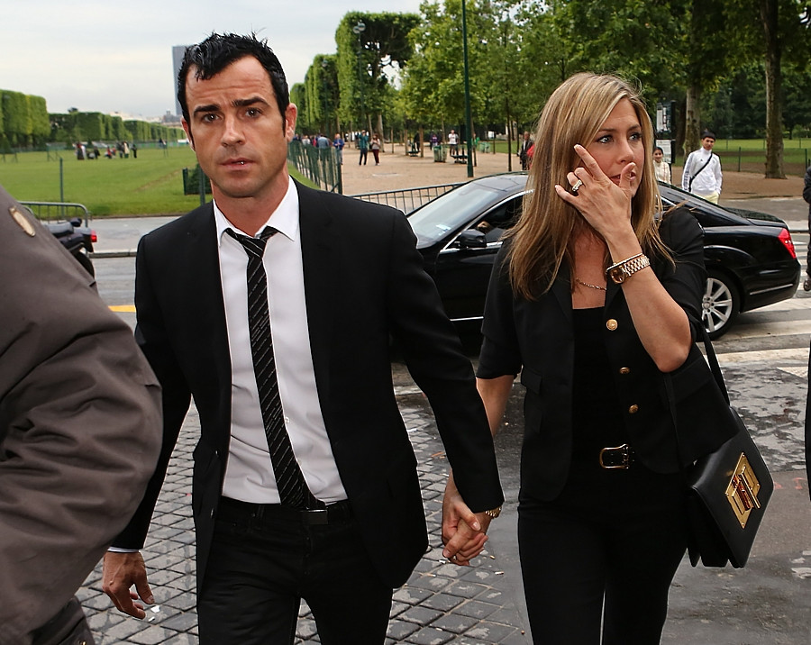 Jennifer Aniston i Justin Theroux / fot. Agencja BE&amp;W