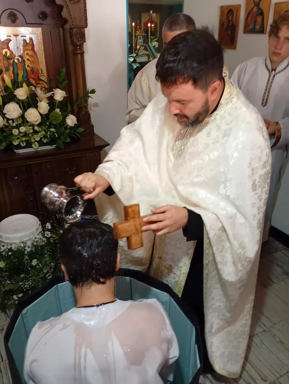 Pravoslavno krštenje u Kolumbiji