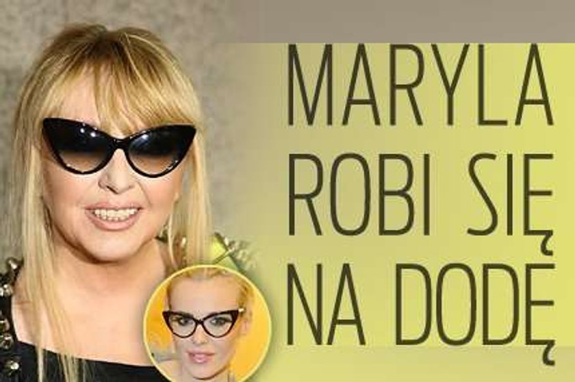 Maryla robi się na Dodę