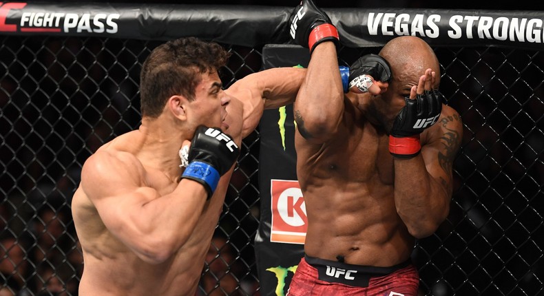 Paulo Costa and Yoel Romero fight result