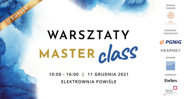 Wiedza, której nie przekazują w szkole. Druga edycja warsztatów „Our Future Foundation Masterclass”, rusza 11 grudnia w Warszawie.
