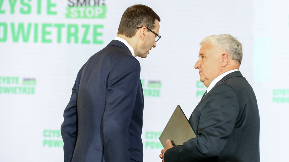 Mateusz Morawiecki i Kazimierz Kujda, 2018 r.