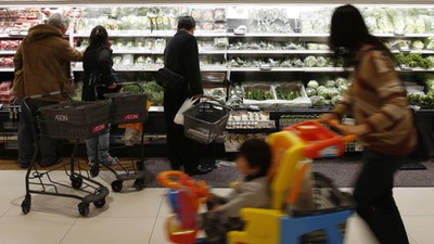 Sklep zakupy jedzenie żywność centrum handlowe