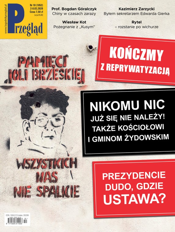 Najnowszy numer tygodnika "Przegląd"