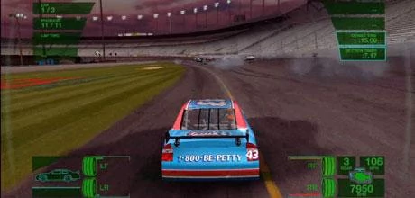 Screen z gry "NASCAR 08" (wersja na PS3)