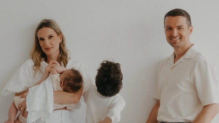 Adela a Viktor Vinczeovci s Maxíkom a Lujzou. 