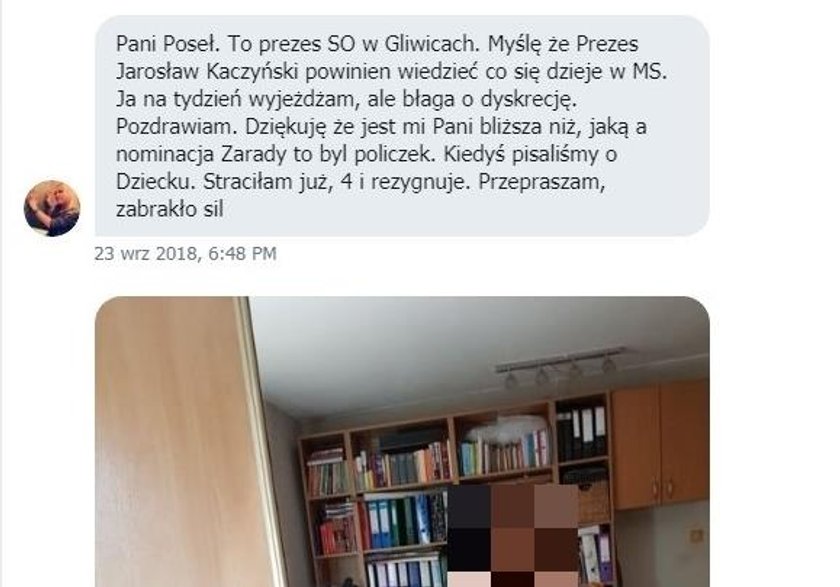 Pawłowicz widziała nagie zdjęcia sędziego!