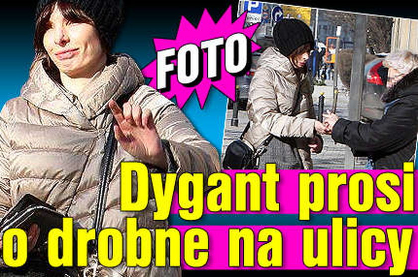 Dygant zabrakło drobnych - prosiła o pomoc przechodniów