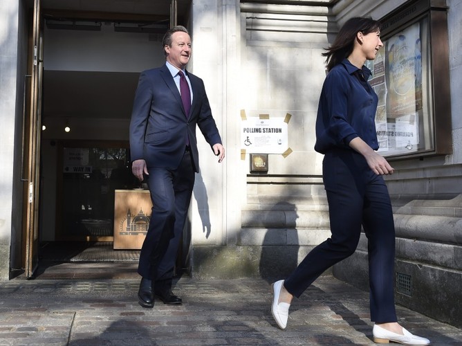 Samantha i David Cameronowie