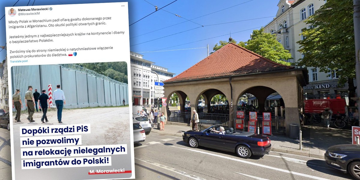 W sierpniu 2023 roku na stacji metra Max-Weber-Platz w centrum Monachium 18-letni Polak miał zostać zaatakowany przez 20-letniego obywatela Afganistanu.