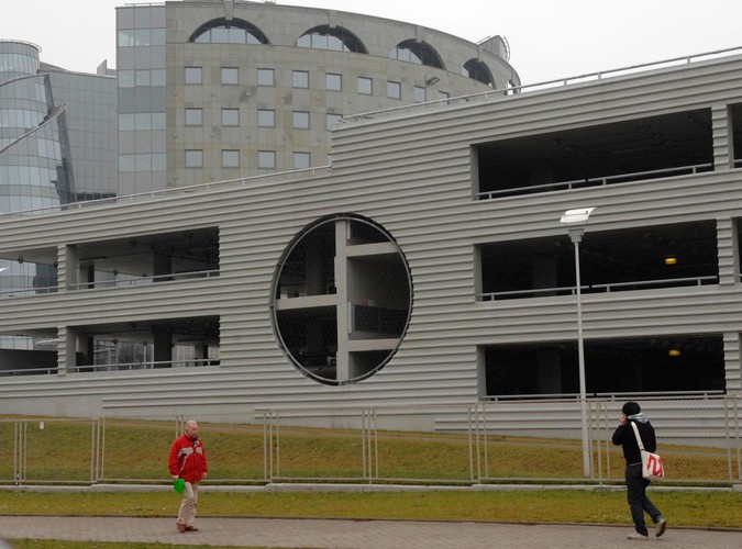 Warszawa,nowa siedziba TVP.